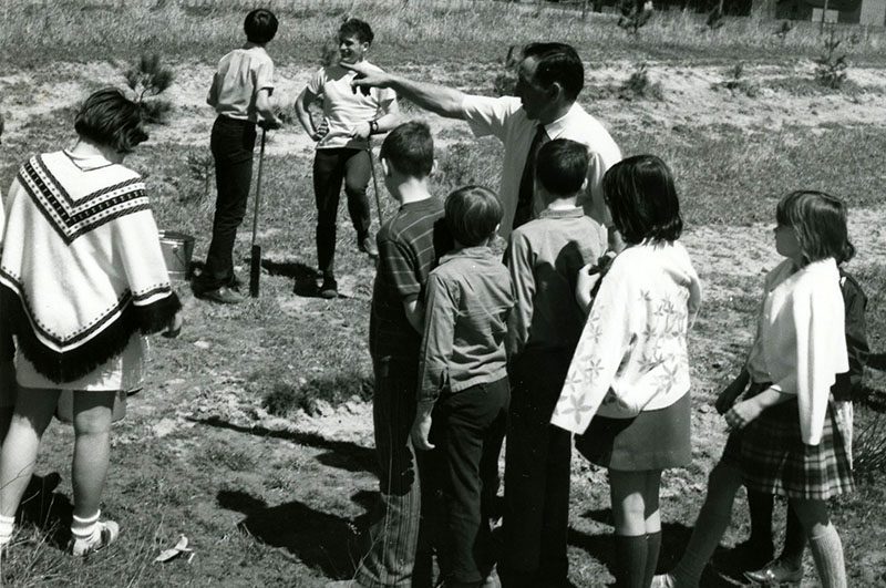 Youth Planting Tree Seedlings
Photo ID#: E94
