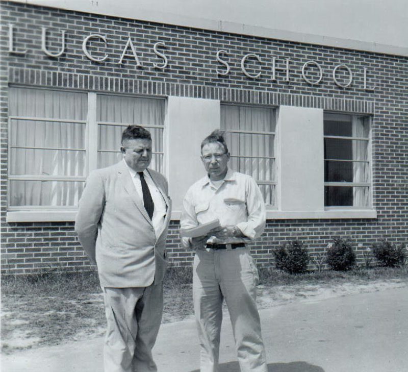 Lucas school building 
p srcset=