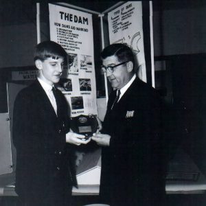 04-29-1967 Charles Henrick and Herbert Tinstman 2nd place award at Science Fair-website