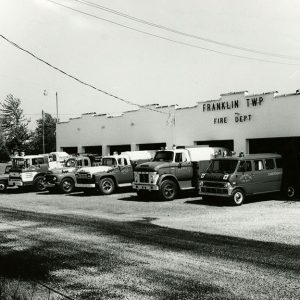 06-08-1973 Franklin Volunteer Fire Dept organized in 1950 by C.N. Kuhn and serves Franklin,Weller and part of Butler Township-website