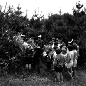 06-21-1967 Nancy Bardell at 4-H Camp at Rural Life Center