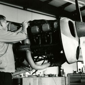 06-22-1971 American Tower Co. Airport-Shelby. Tim Collier. Mechanic (co-owner with brother Richard-website