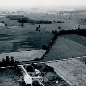 06-28-1962 View where Marsh Run crosses the London West Road at Cyrus Tucker Farm-website