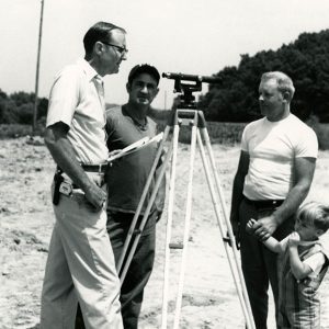 07-26-1974 Dean Swigart discusses aspects of soil conservation with Bob McKorkle at McKorkle pond site-website
