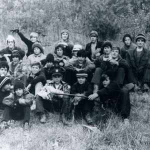10-20-1973 Troop 121 is poised for action in TSI project at RLC. Tim Callahan,SPL-website