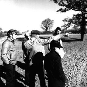 10-22-1974 Technicians Tour Lanny Hopkins’ Pond Bob Bemus, Carl Kaufman, Dean Swigart, Art Brate, Ike Sheppard-0001