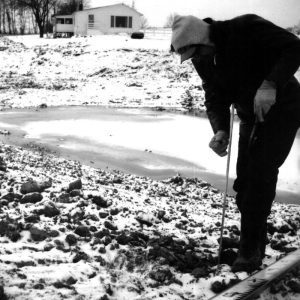 12-23-1969 Dean Swigart at James Smith Pond-website