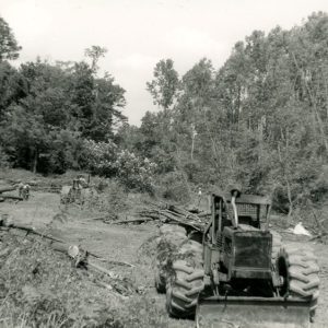 1990 Tornado clean-up Hauling debris to tire pit#11-website