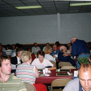 2000 Annual Meeting Front Row Matt Christian, George Fackler-website