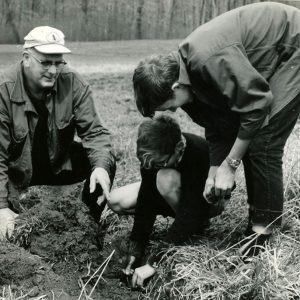 Pictured is Klingen Smith, Troop Committeeman of 106 as he instructs Kenny Arthur and Carl Shauber of Troop 106-Website