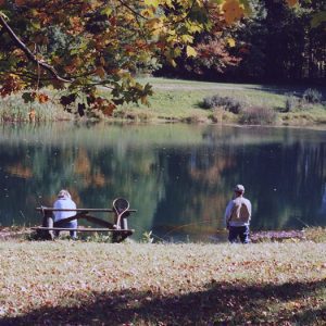 Richland Fish & Game Club. Unidentified couple fishing-website