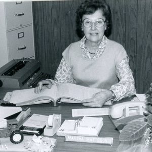 Woman at desk-website