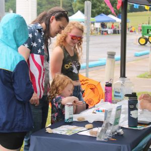 RSWCD Booth with visitors