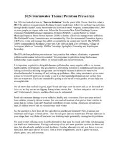 2024 Website Article on Pollution Prevention