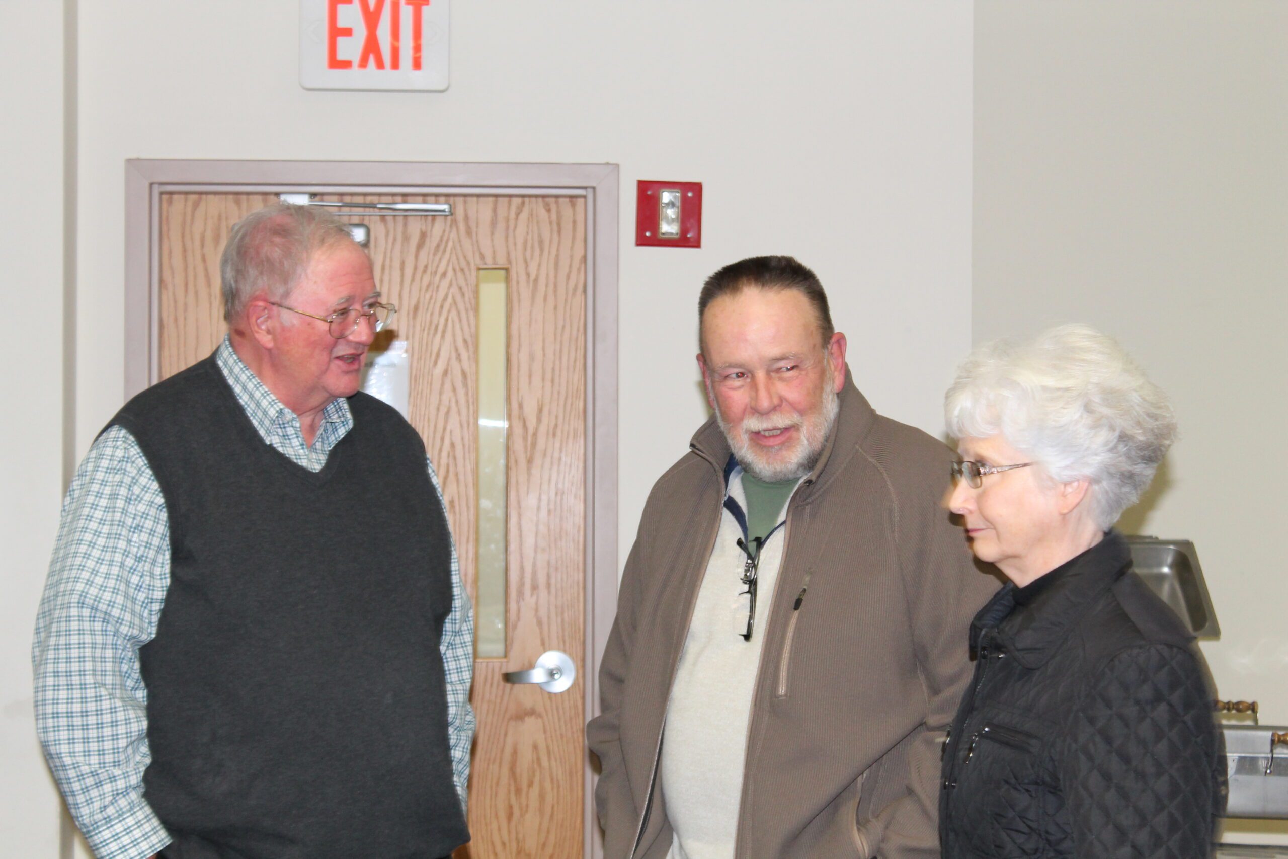 L to R Commissioner Darrell Banks, Berry, Denny