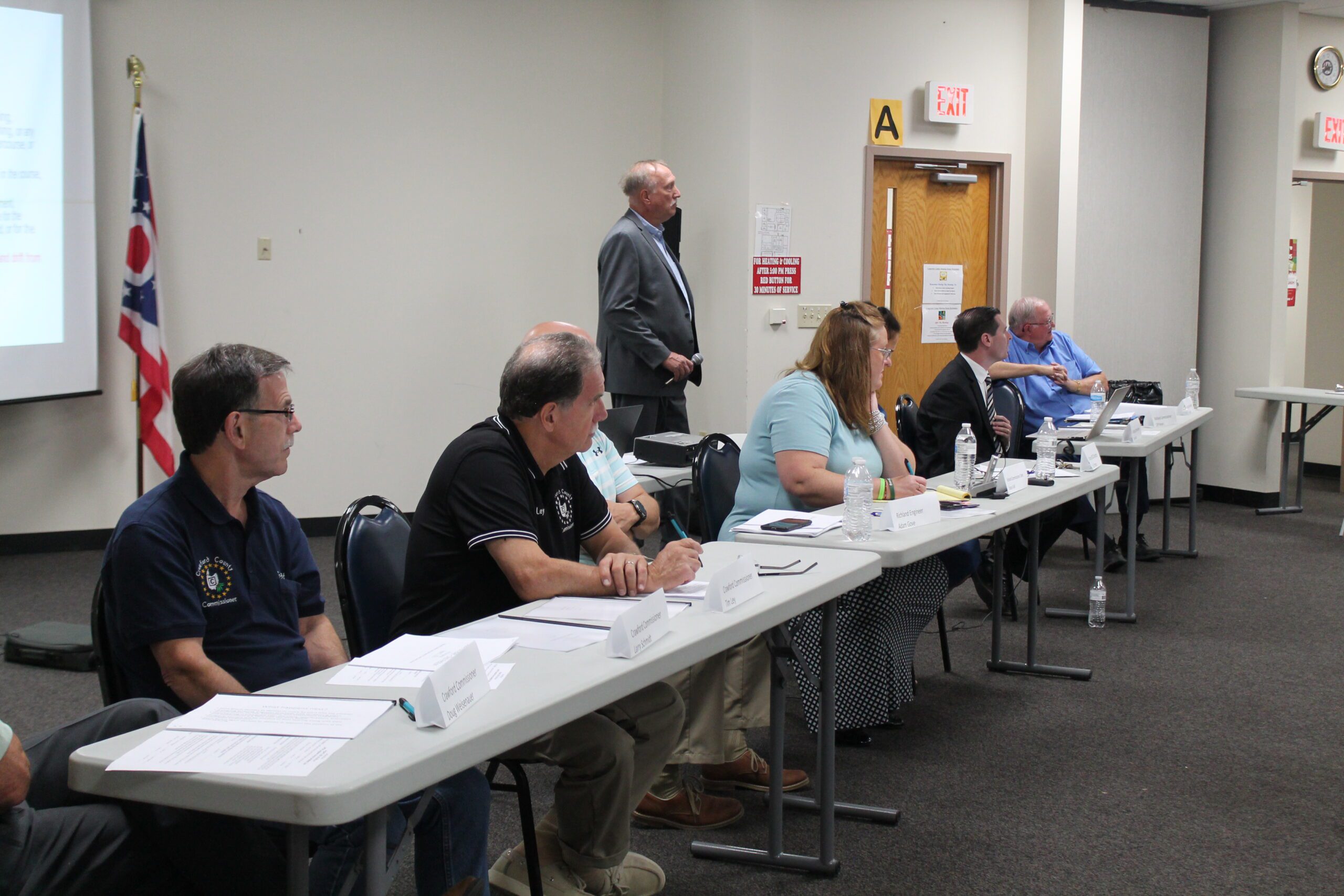 Mears, Cliff (Commissioner) answering questions 