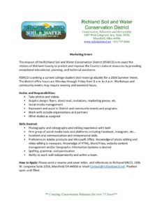 Summer Marketing Intern