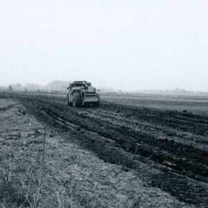 A surface drainage ditch at D. Grauer Farm