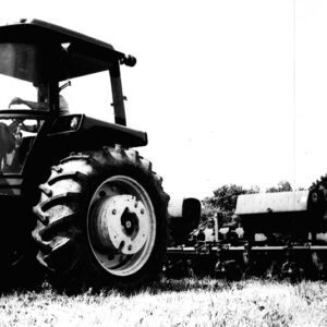 1970 No-till corn planting