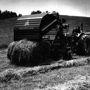 1970s. Round baler.