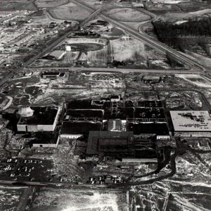 February 8, 1969 Richland Mall Construction Photo by T. Wolf of the Mansfield News Journal