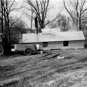 March 6, 1975 The new sugar house at the Harry Benson Farm