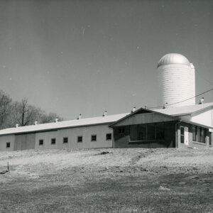 April 9, 1964 New dairy barn at the Dale Cook Farm on Crimson Road.
