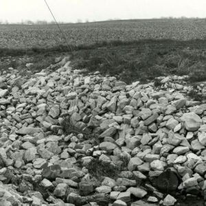 April 22, 1980 A tile outlet into a rock rip-rap at Lanny Hopkins Farm on Meyers Road in Jackson Township