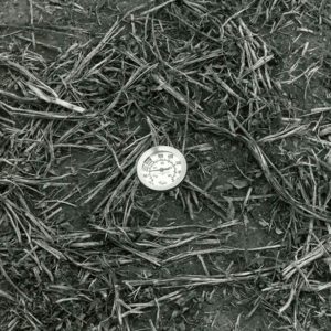 May 1980 Soil thermometer. Corn will germinate at 50 degrees F