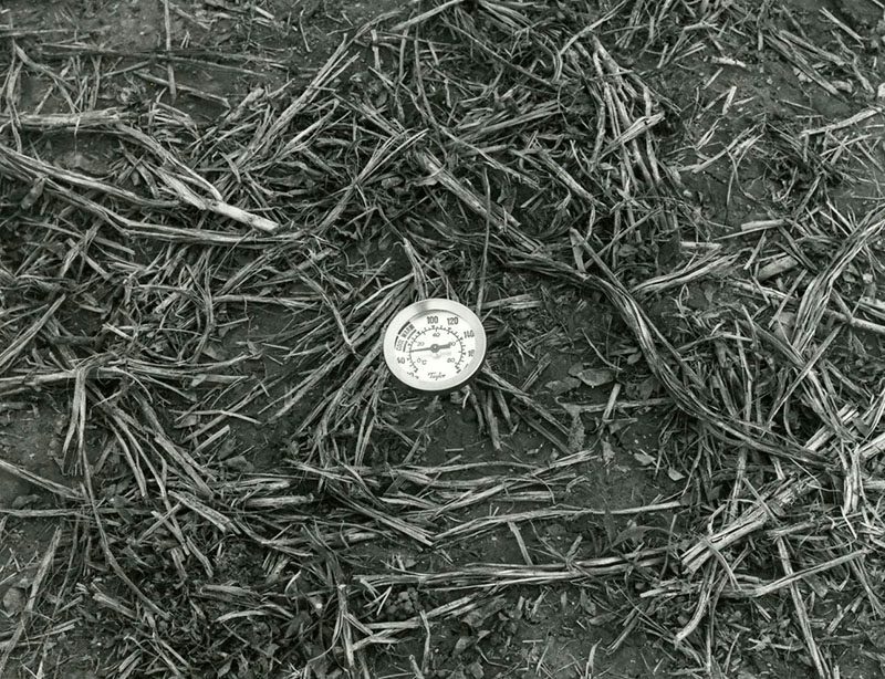 May 1980
Soil thermometer
Corn will germinate at 50 degrees F
Photo ID#: A923