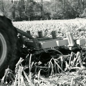 May 7, 1973 A chisel plow used before No-till corn planting.