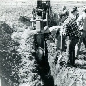 May 20, 1966 Harold Company, Tile Installation Contractor, Installing Crestview Vocational Agriculture Class