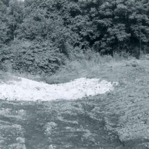 June 1981 Completed rock-lined waterway at the Donnersbach Farm