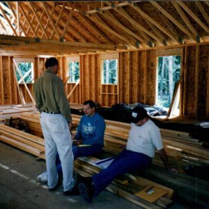 06/1996 Marion Zaugg, standing, with Ron Reed and Dave Webster