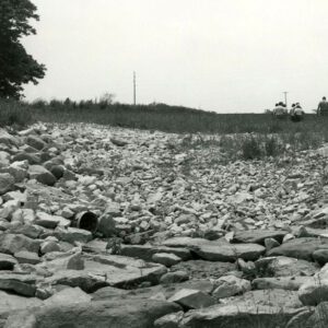 June 8, 1981 A rock rip-rap structure to lower waterway to a channel at L. Owens in Troy Township