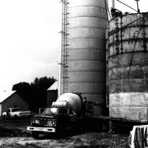 June 22, 1976. R. Kissel Farm. New silo