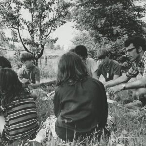 06_30_1971_Instructor_Tom_Mills_completes_explanation_of_forest_ecolgy_to_a_group_of_4_H_campers_at_the_Rural_Life_Center_website-4864