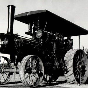 July 14, 1971. Verl Malone’s steam traction engine.
