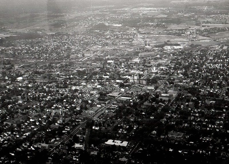 July 20, 1964
Downtown Mansfield looking Northeast
Photo ID#: AE102