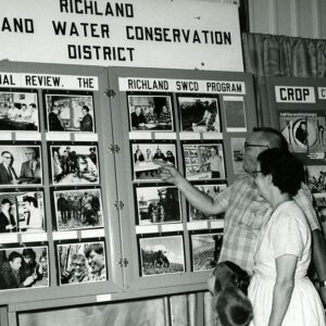 08/14/1970 Robert and Connie Buzzard with grandparents. Mr. and Mrs. Buzz Buzzard at the Richland County Fair