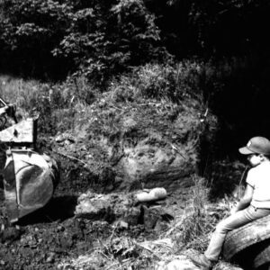 August 19, 1975 Loren Kranz Observing Rip Rap Pit