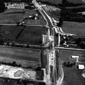 September 4, 1967 Construction State Route 39, North of Mansfield, OSU Mansfield Toward Shelby