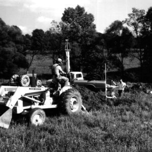 September 4, 1975 Dean Swigart, Bob Guisinger, Roger Maglott (contractor). Spring Development