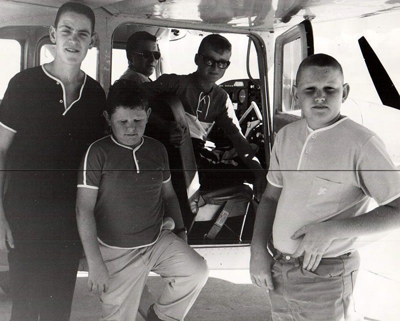 September 5, 1966
Conservation Air Tour
J. Baer. E. VanHoutan, C. Swank and  D. VanHoutan
Photo ID#: RSWCD269