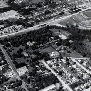 September 5, 1966 Kingwood Center Mansfield Looking Northwest Photo by R. Mills