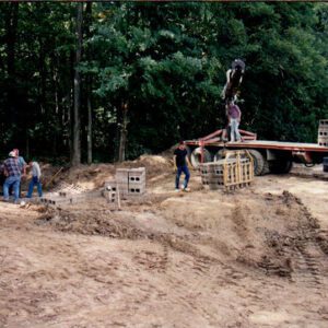 September 1993 Sod Waterway Block Construction Outlet