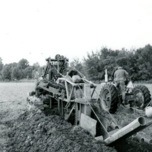 September 23, 1972 Harold Company, Tile Drainage Contractor, at Delvin Rader Farm