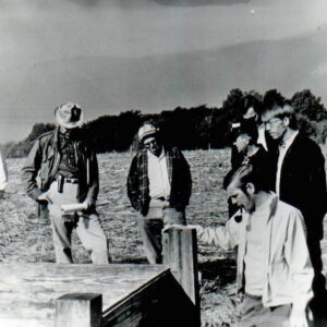 October 14, 1971 SCS 5 County Technicians Tour, Danny Witmer Center. Farm Operator is Robert Comus