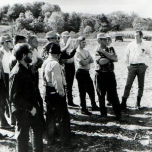 October 14, 1971 SCS 5 County Technicians Tour, an animal waste facility at Freeman Swank Farm