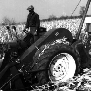 October 23, 1963 Kenneth Putt on a Tractor in Farm Field
